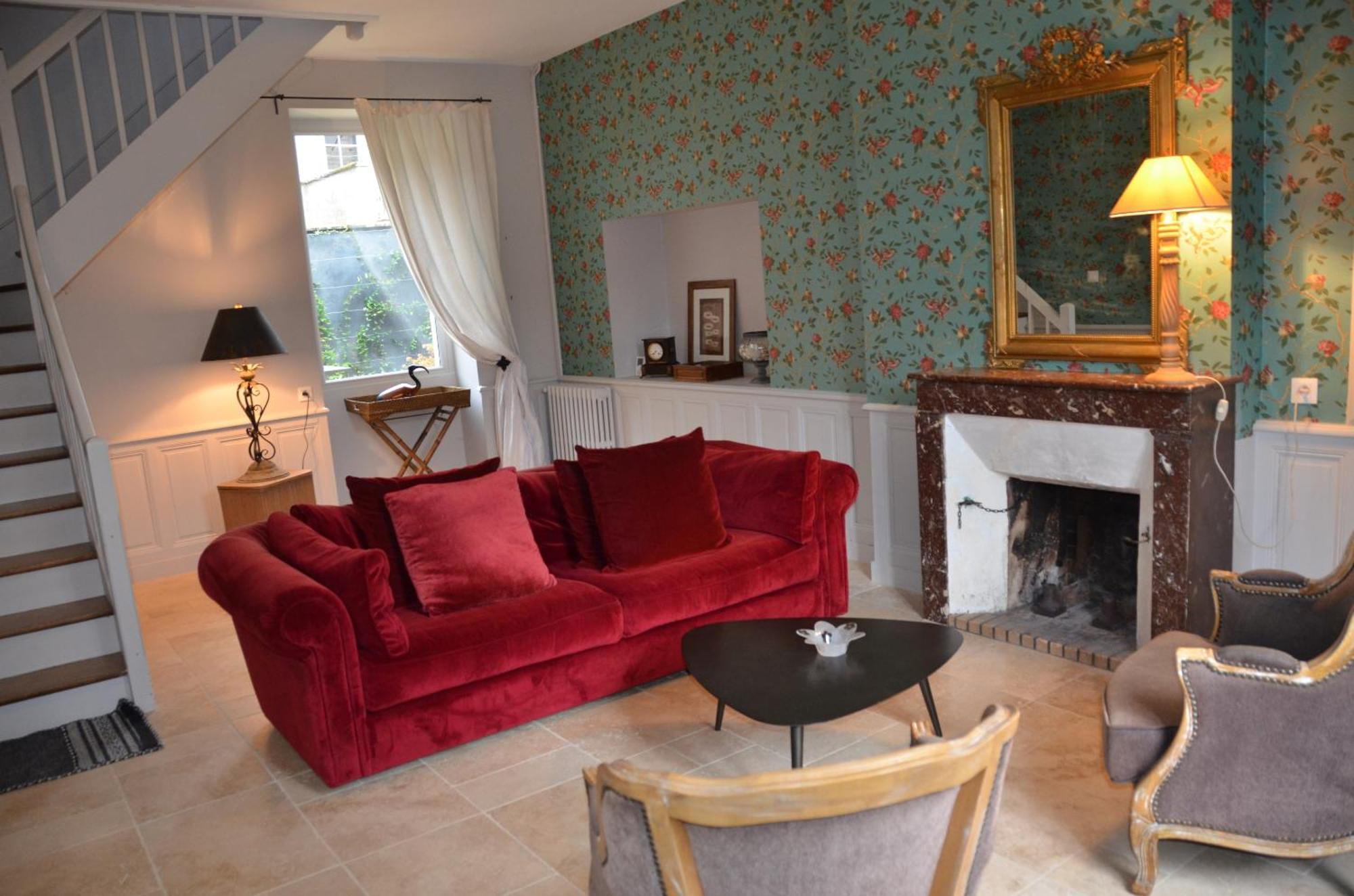 La Penesais Villa Beaumont-en-Véron Rum bild