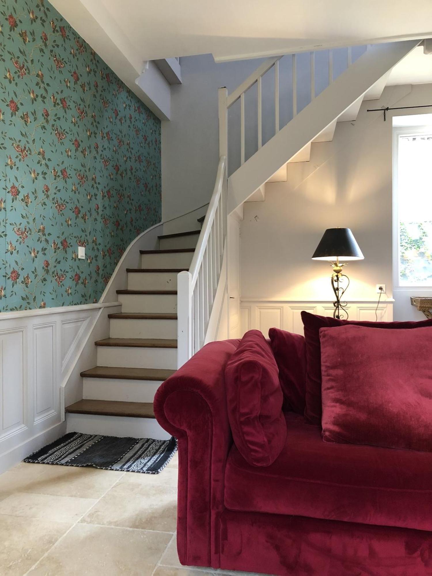 La Penesais Villa Beaumont-en-Véron Rum bild